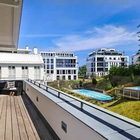 Paula In - Penthouse Mit Kamin Und Dachterrasse فيلة Sellin (Rugen)